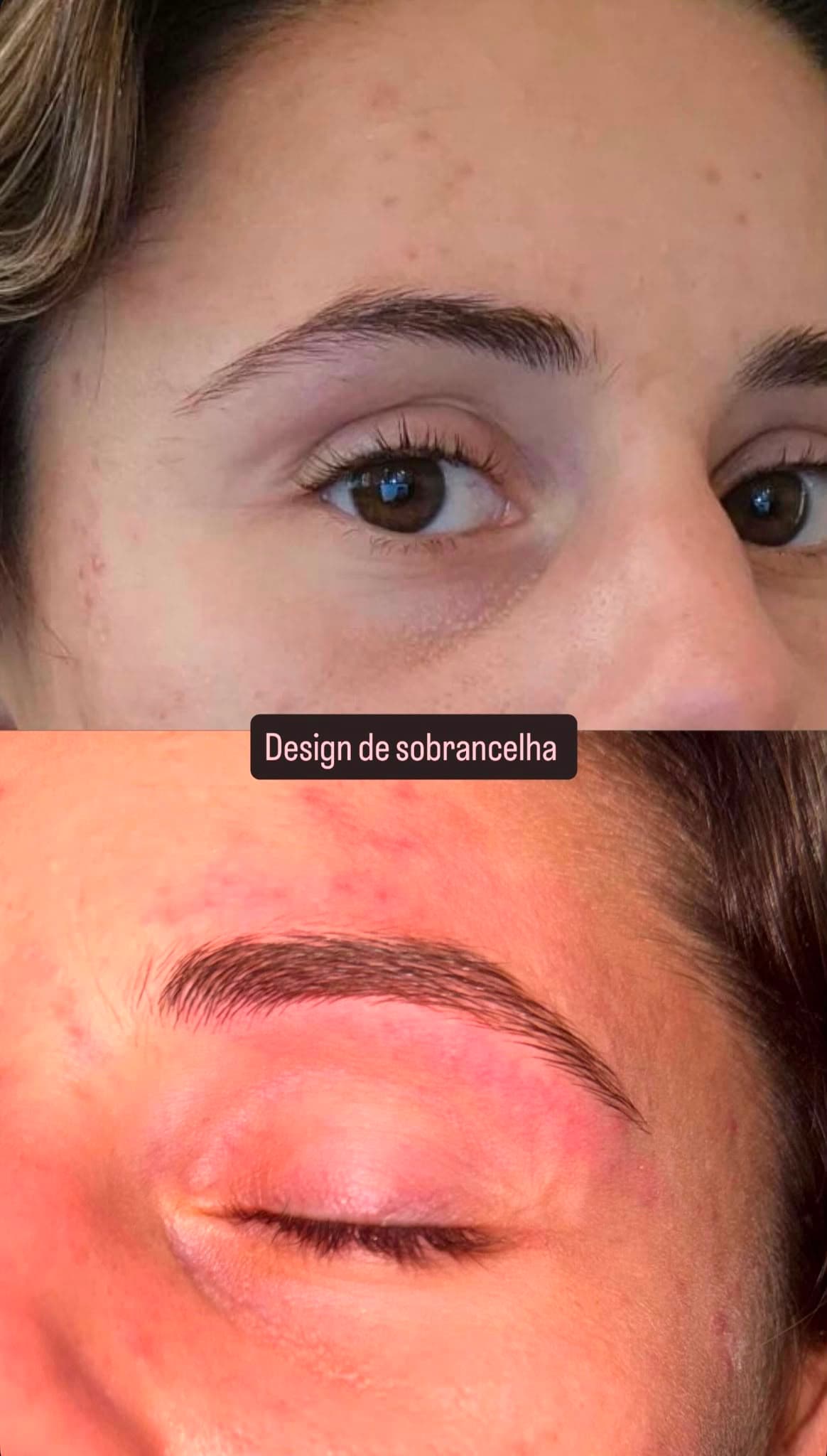 Resultado de design de sobrancelha